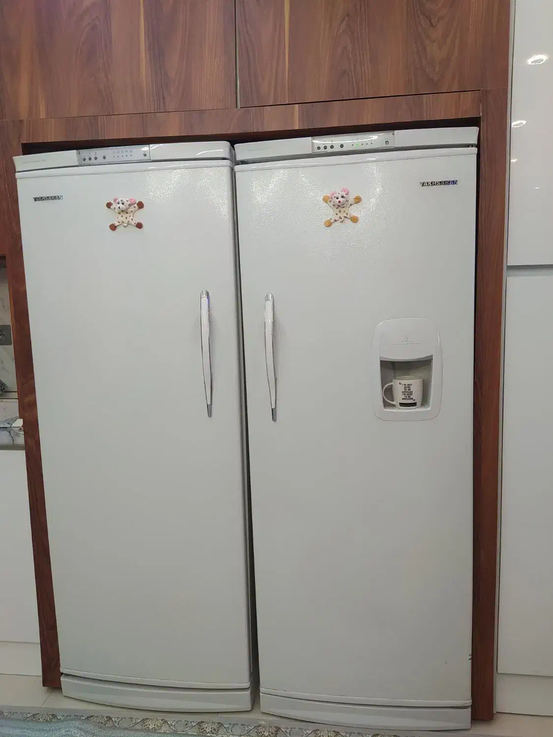 یخچال دو قلو یخساران|یخچال و فریزر|قرچک, میرزائی جنوبی|دیوار