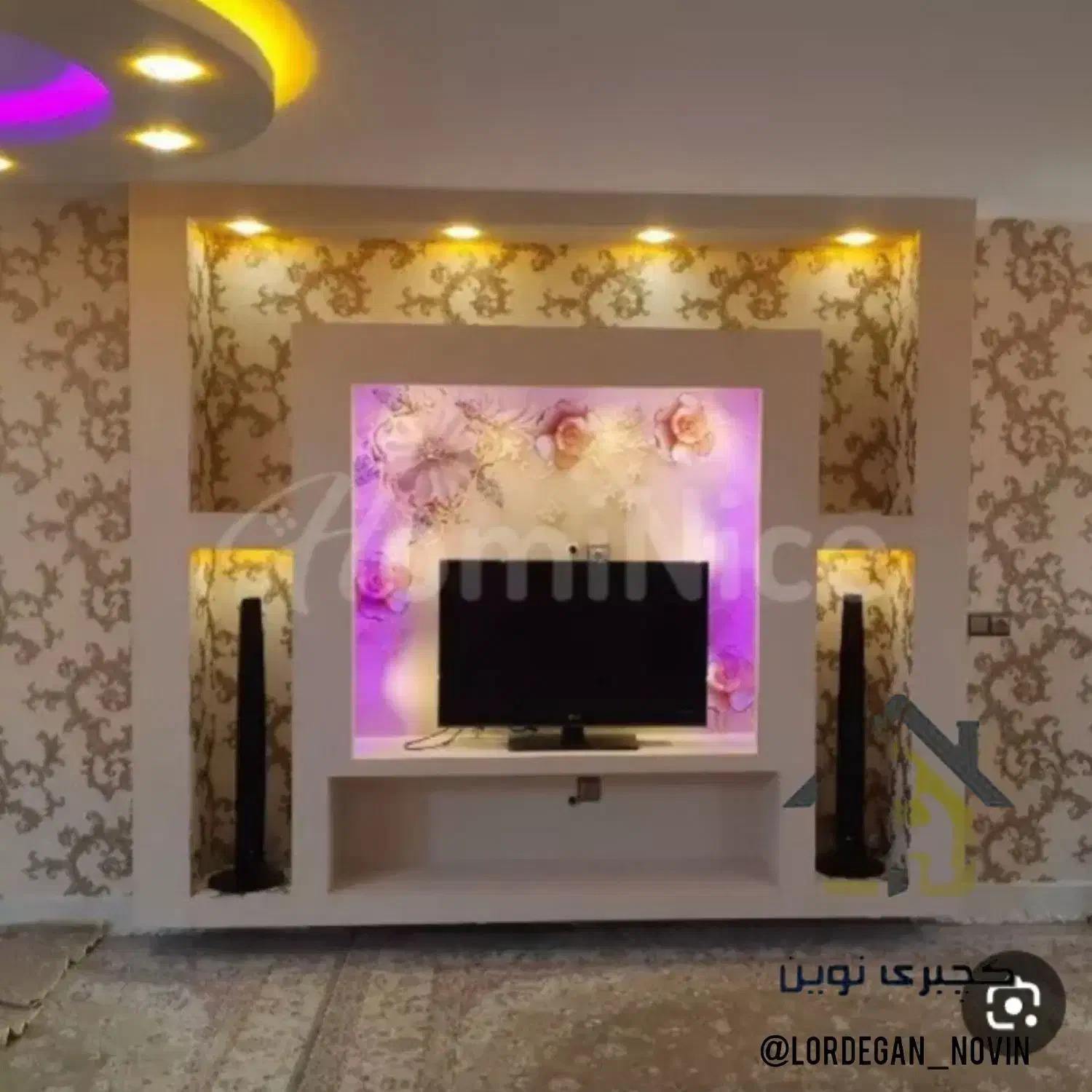 سفیدکارگچبری نوین|خدمات پیشه و مهارت|لردگان, |دیوار