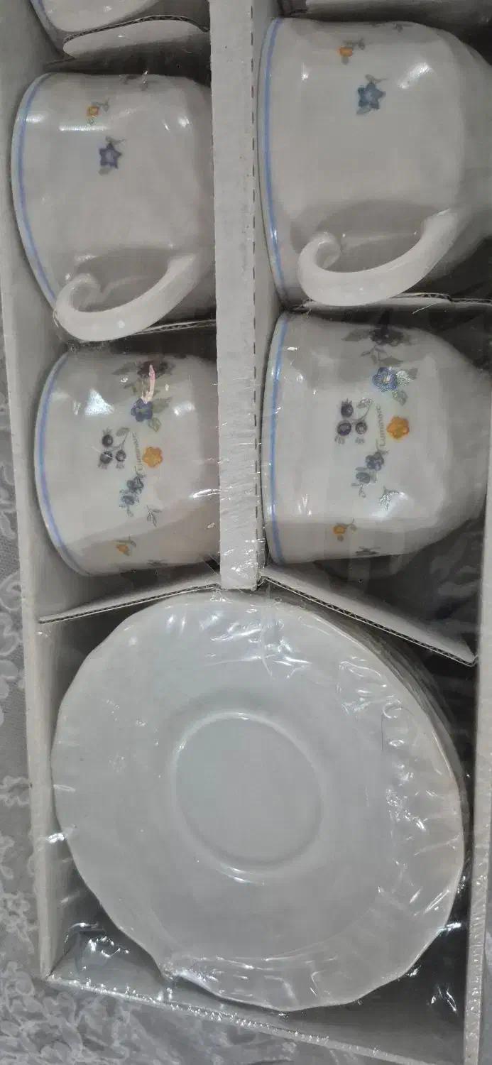 فنجان نعلبکی ارکوپال فرانسه|ظروف سرو و پذیرایی|تهران, عباس‌آباد|دیوار