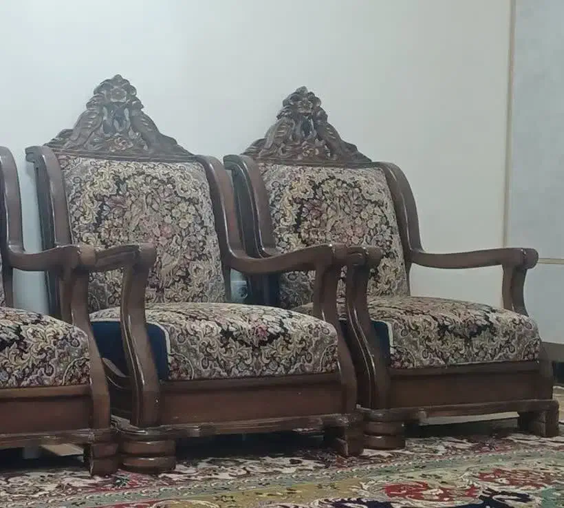 مبل قالی دستباف|مبلمان خانگی و میز عسلی|کرمان, |دیوار