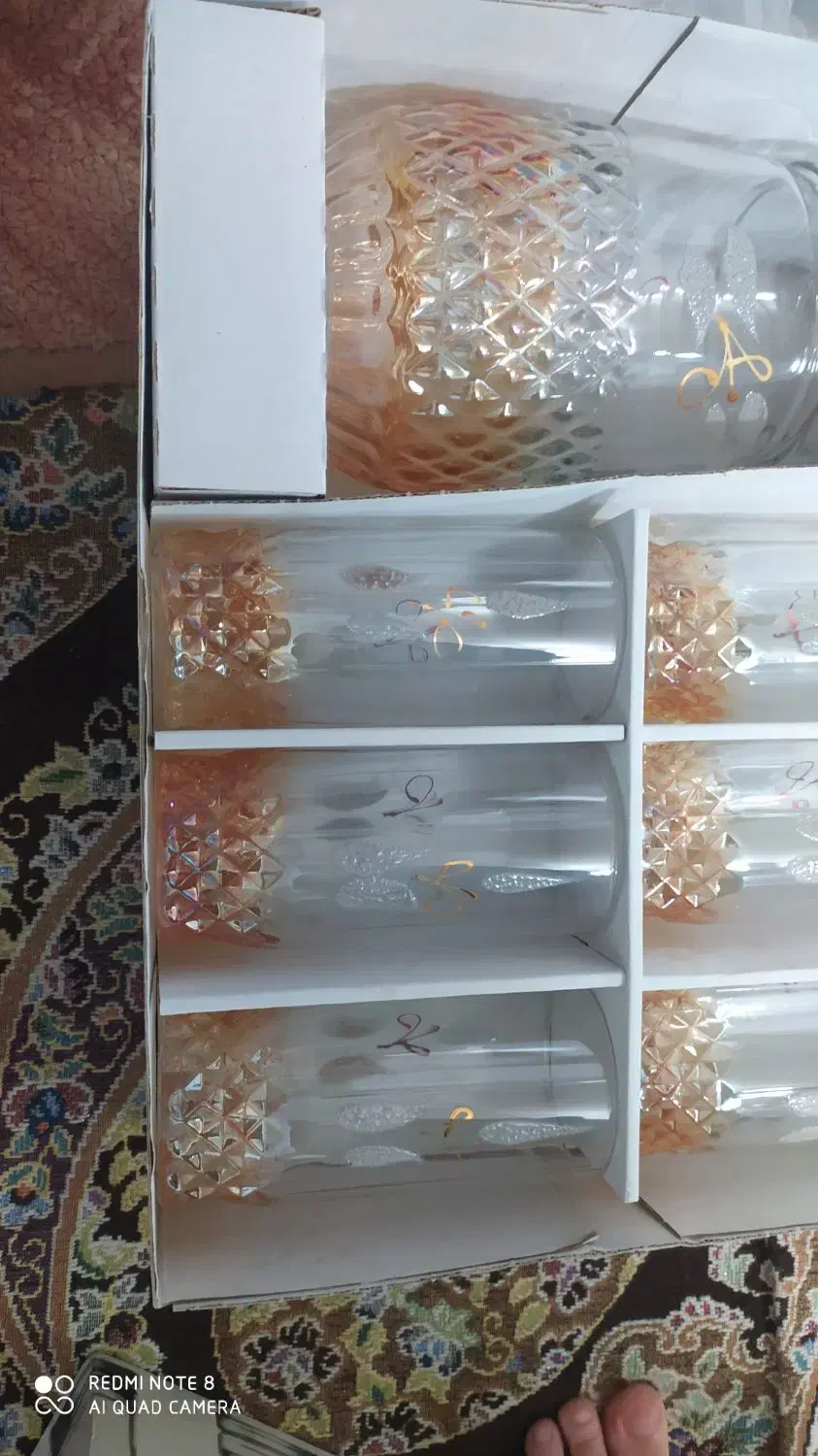 پارچ لیوان نو|ظروف سرو و پذیرایی|قم, صدوق|دیوار