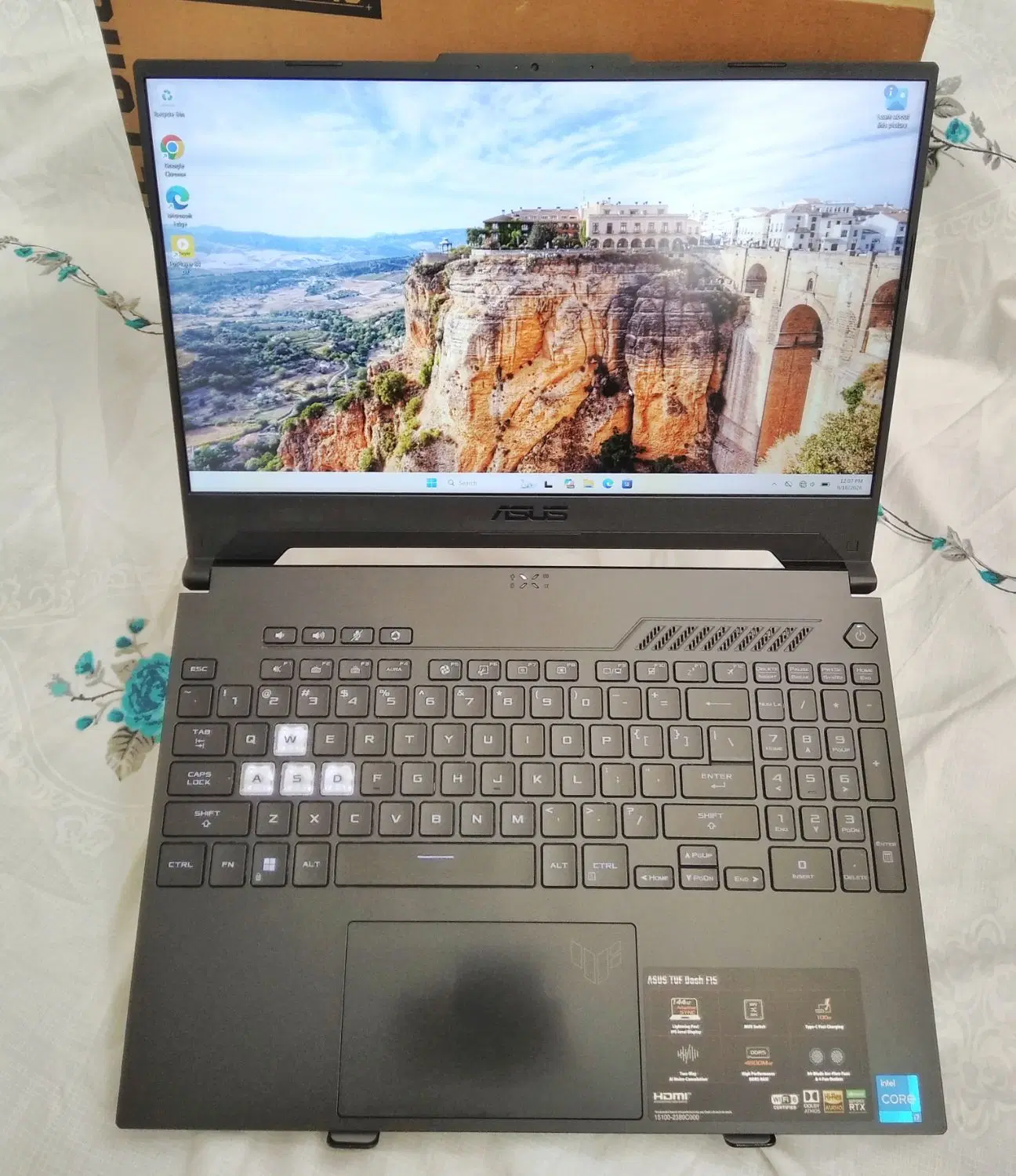 لپتاپ گیمینگ i7 12650h 32gb D5 1TB 3070 ایسوس|رایانه همراه|قم, جهان بینی|دیوار