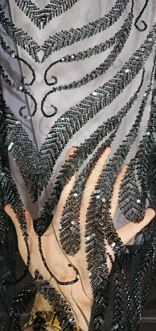 پیراهن مجلسی سایز بزرگ جنس سنگدوز|لباس|اراک, |دیوار