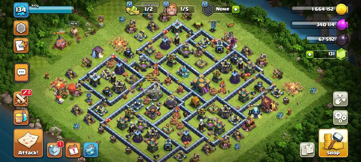 اکانت کلش آف کلنز|کنسول، بازی ویدئویی و آنلاین|شیروان (خراسان), |دیوار