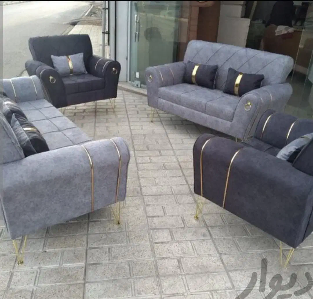 مبل راحتی ۷ نفره|مبلمان خانگی و میز عسلی|مشهد, مصلی (کارمندان اول)|دیوار