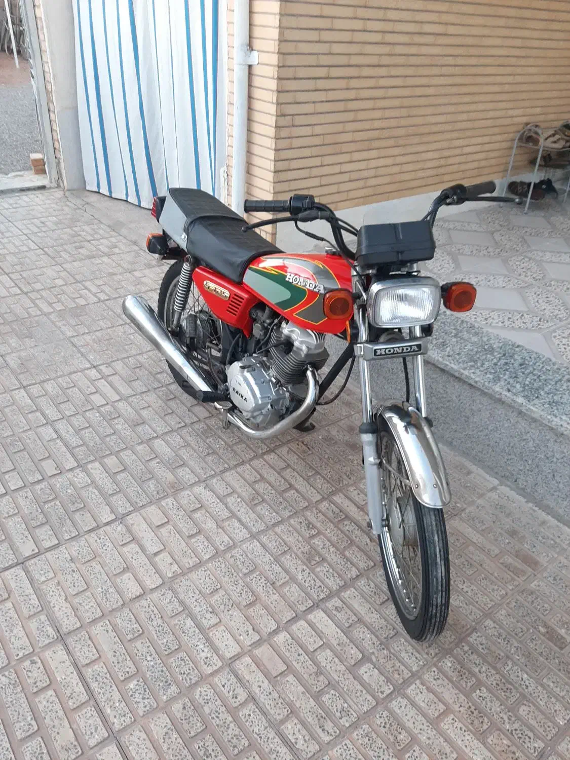 هوندا ۱۲۵ در حد روپا|موتورسیکلت|مبارکه, |دیوار