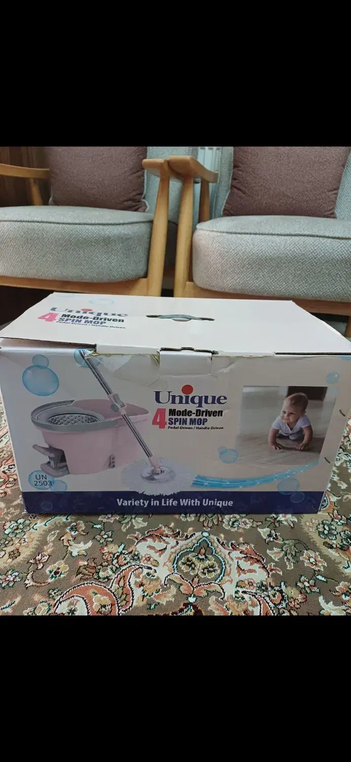 سطل و تی چرخشی مارک یونیک|لوازم نظافت|کرج, حیدرآباد|دیوار