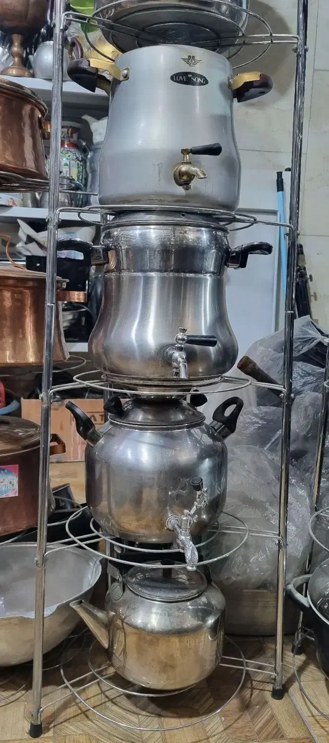 کتری  قوری استیل سالم|قوری، کتری، قهوه‌ساز دستی|اصفهان, امیرعرب|دیوار