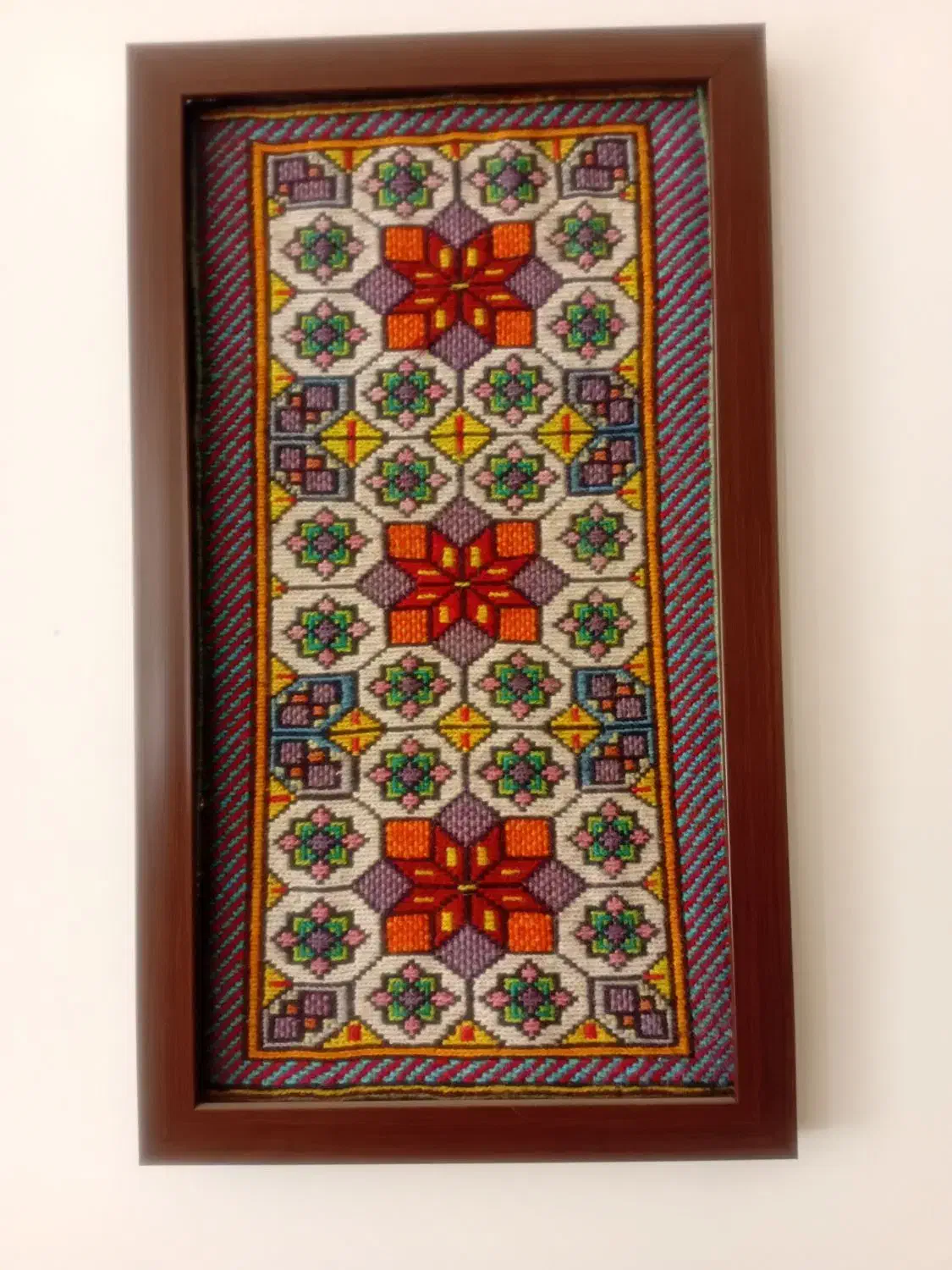 تابلو گلیم فرش دست باف شیریکی پیچ|تابلو فرش|کرمان, |دیوار