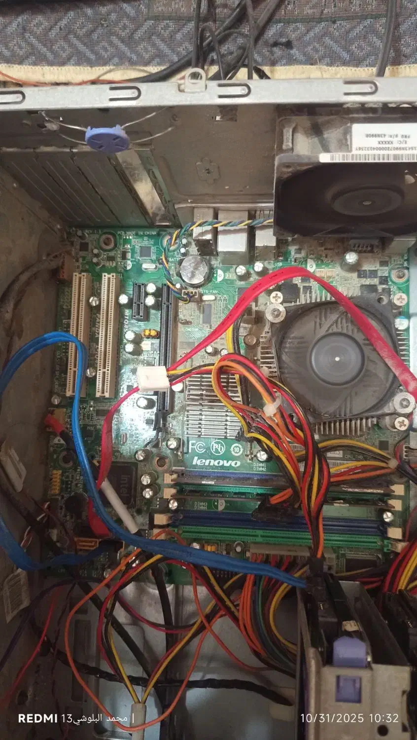 کامپیوتر لینوو DDR3رم 4 گیگ بدون تعمیر|رایانه رومیزی|نسکند, |دیوار