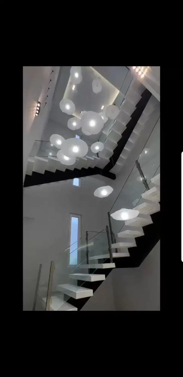 نصب لوستر هالوژن لاینر نوری کلید کنترلی|خدمات پیشه و مهارت|رویان, |دیوار