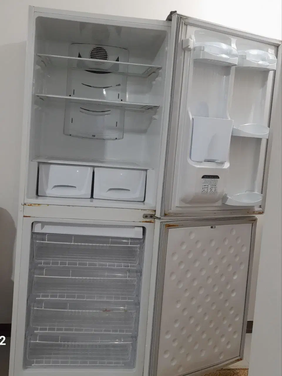 یخچال دو در|یخچال و فریزر|ساوه, |دیوار