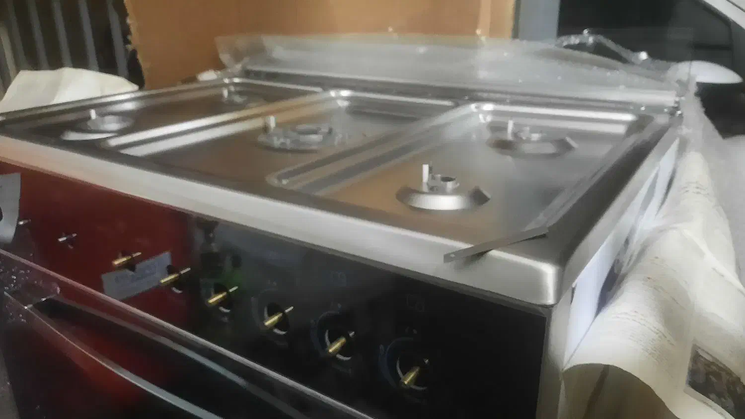 اجاق گاز فر دار ۵ شعله|اجاق گاز و لوازم برقی پخت‌وپز|تهران, تهرانسر غربی|دیوار