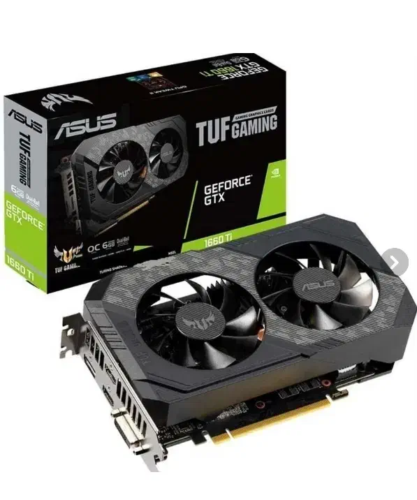 کارت گرافیک Asus TUF 1660 ti 6gb|قطعات و لوازم جانبی رایانه|علی‌آباد کتول, |دیوار