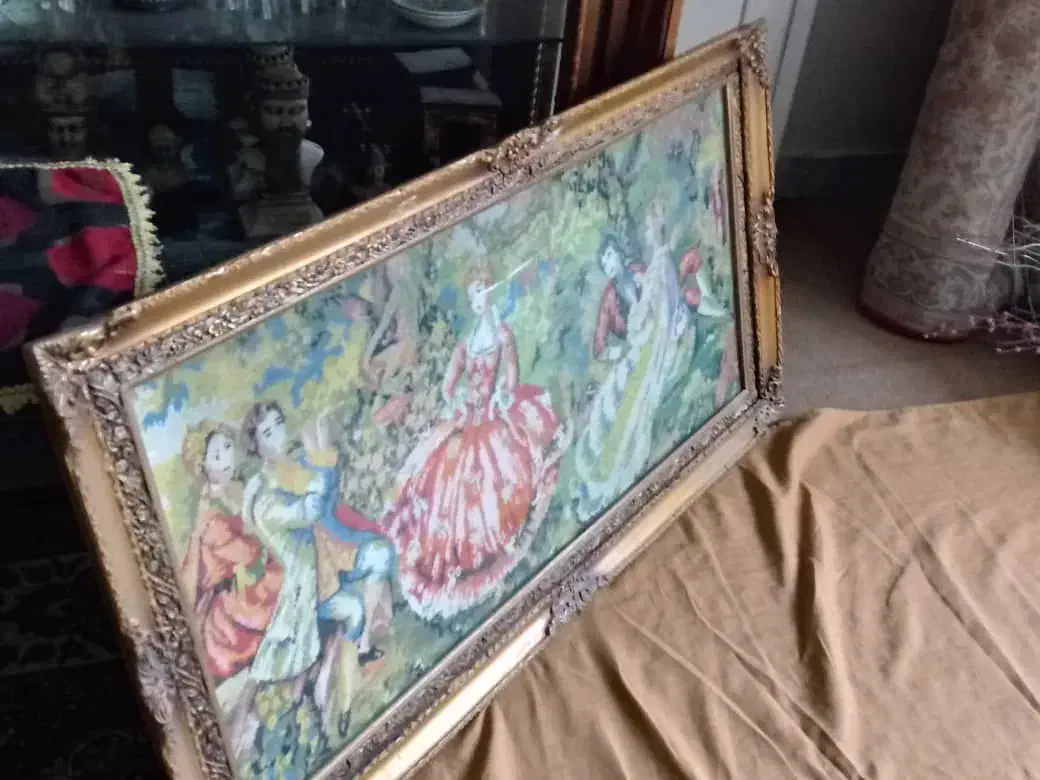 قاب کوبلن دوزی|تابلو، نقاشی، عکس|اصفهان, کوهانستان|دیوار