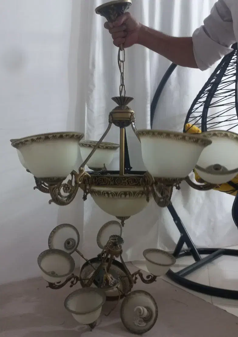 لوستر|لوستر و چراغ آویز|خرم‌آباد, |دیوار