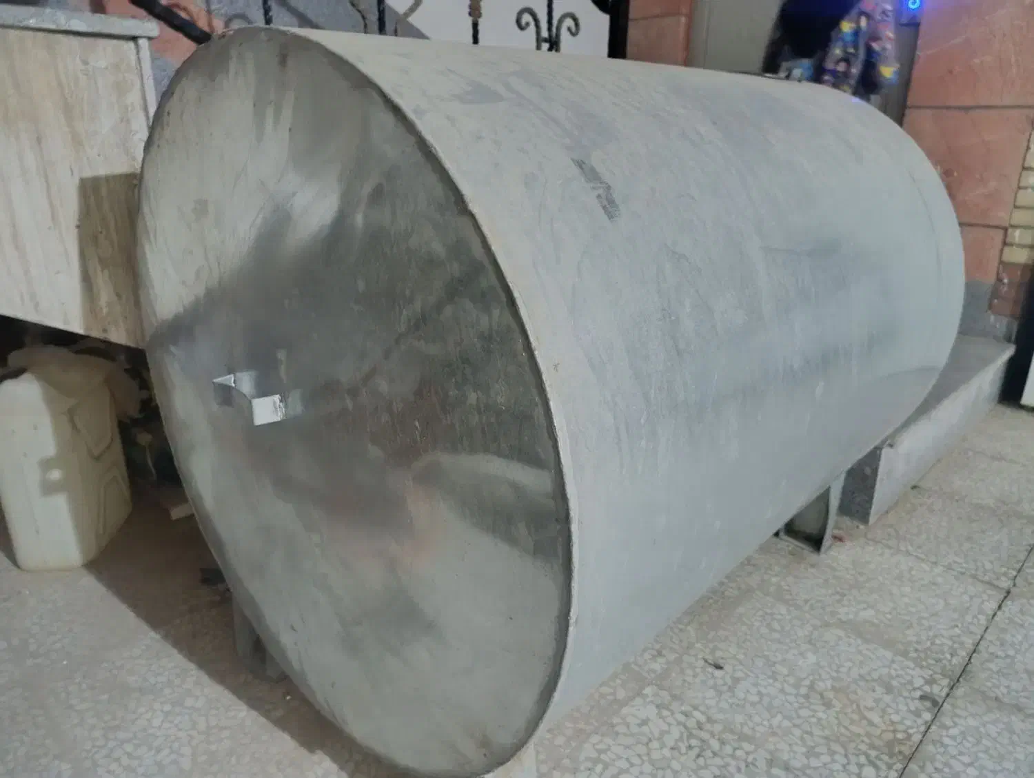 تانکر فلزی گالوانیزه ورق2/5 ضدزنگ هزارلیتری|مصالح و تجهیزات ساختمان|زاهدان, |دیوار