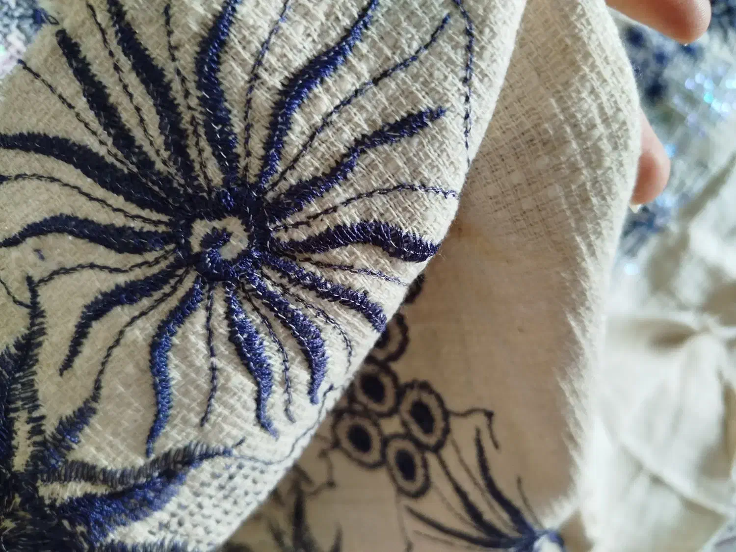 پارچه جوت هندی|لباس|زنجان, |دیوار