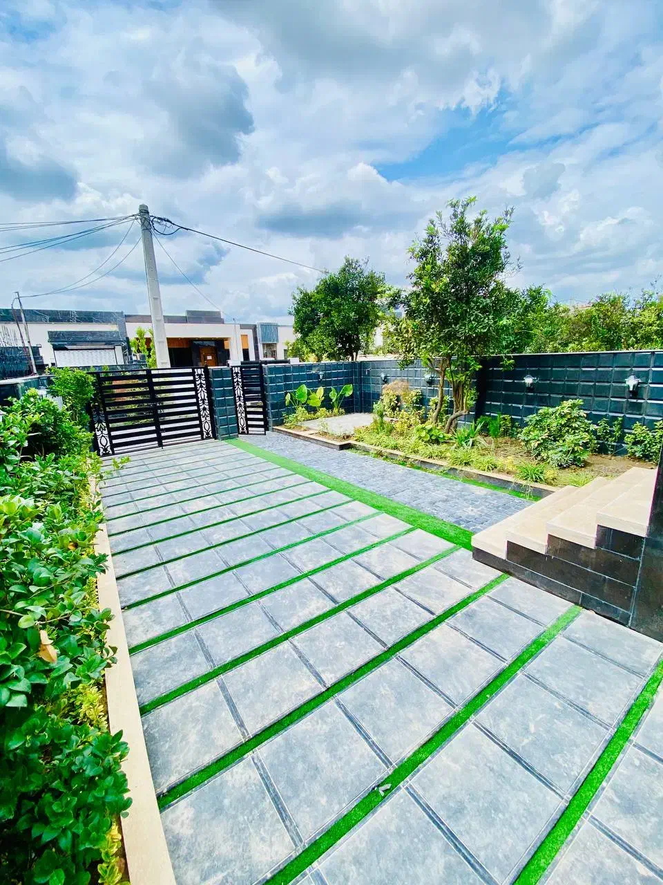 باغچه مدرن۱۸۷زمین/۸۸بنا/دوخوابه/ویوجنگل درشهرک|فروش خانه و ویلا|نوشهر, |دیوار