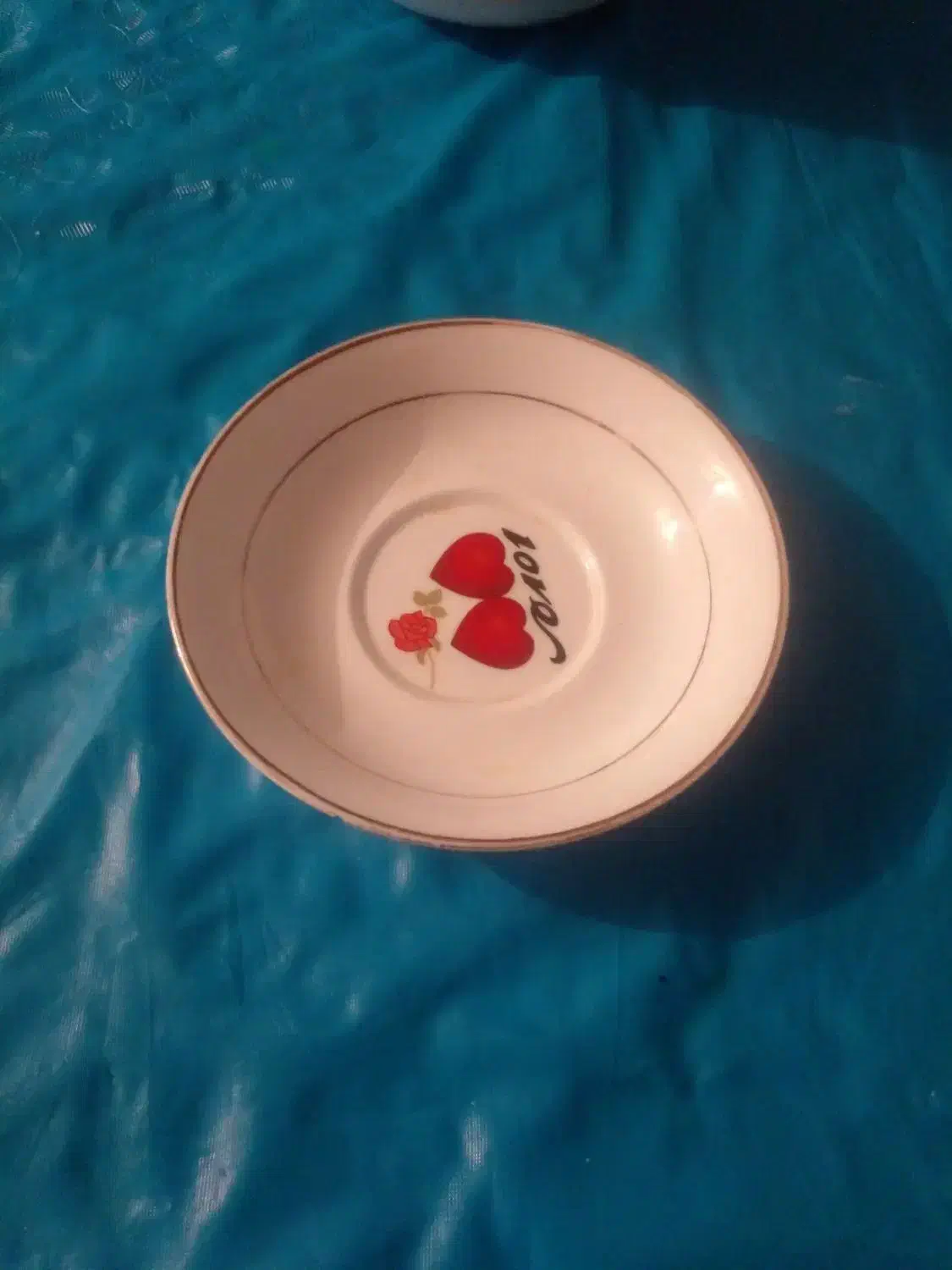 ۶عدد بشقاپ‌پلو خوری چینی با نعلبکی|ظروف سرو و پذیرایی|کرمان, |دیوار