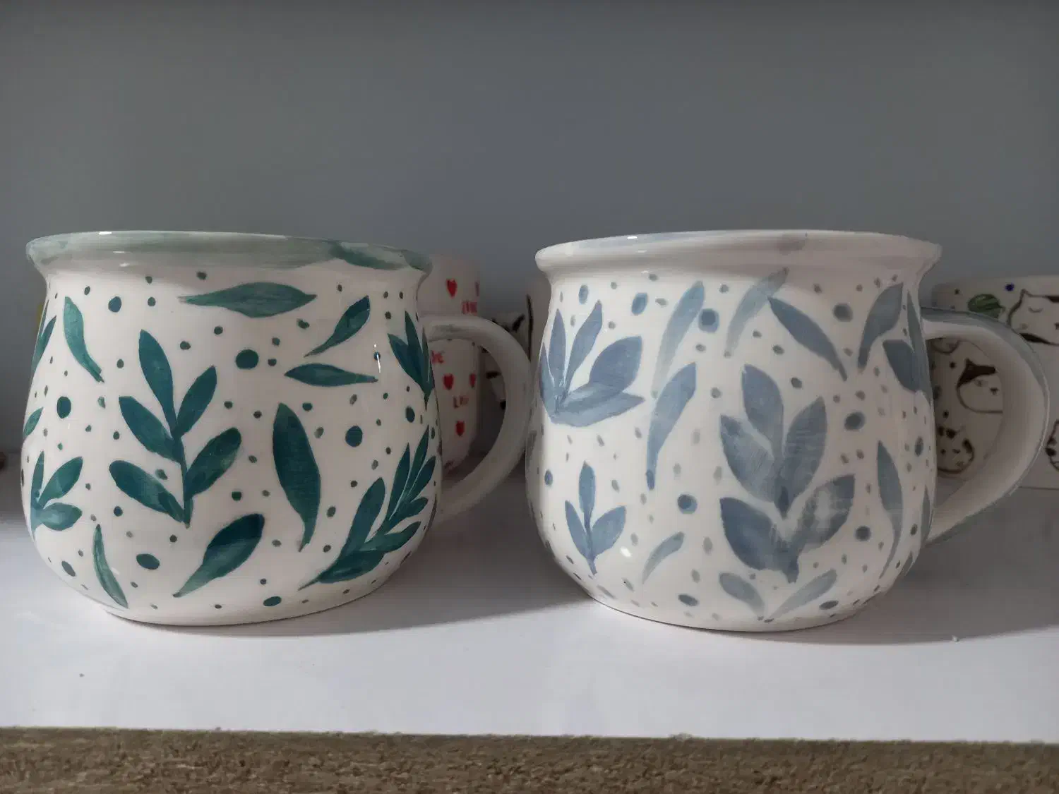 ماگ.ماگ سرامیکی دستساز.ظرف سرامیکی دست ساز.آموزش|ظروف سرو و پذیرایی|فردیس, شهرک شهید حسینی|دیوار