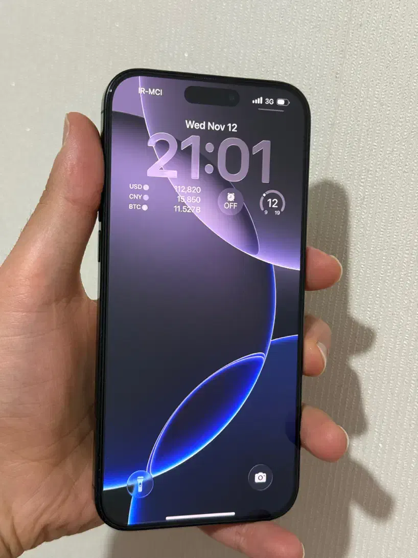 آیفون ۱۶پرمکس ۲۵۶تک سیم مشکی|موبایل|تهران, لاله زار|دیوار