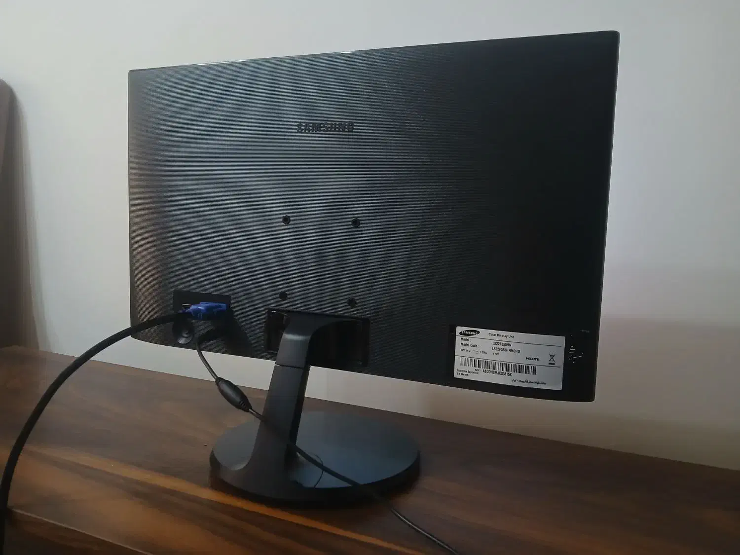 مانیتور 22اینچ LED فولHD برندSAMSUNG مدلLS22F355HN|قطعات و لوازم جانبی رایانه|تهران, نارمک جنوبی|دیوار