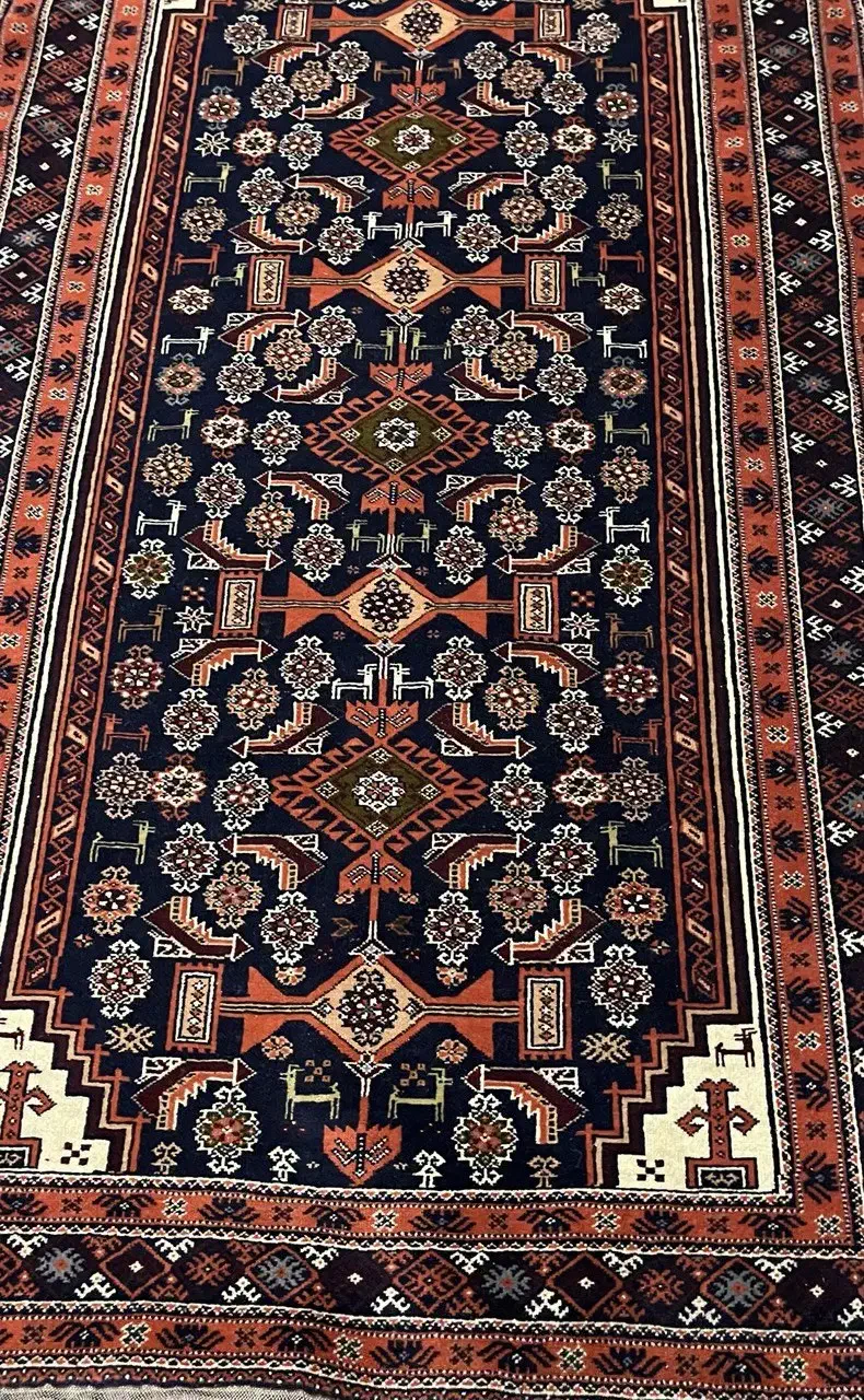 قالیچه دستباف عتیقه|فرش|مشهد, شریف|دیوار