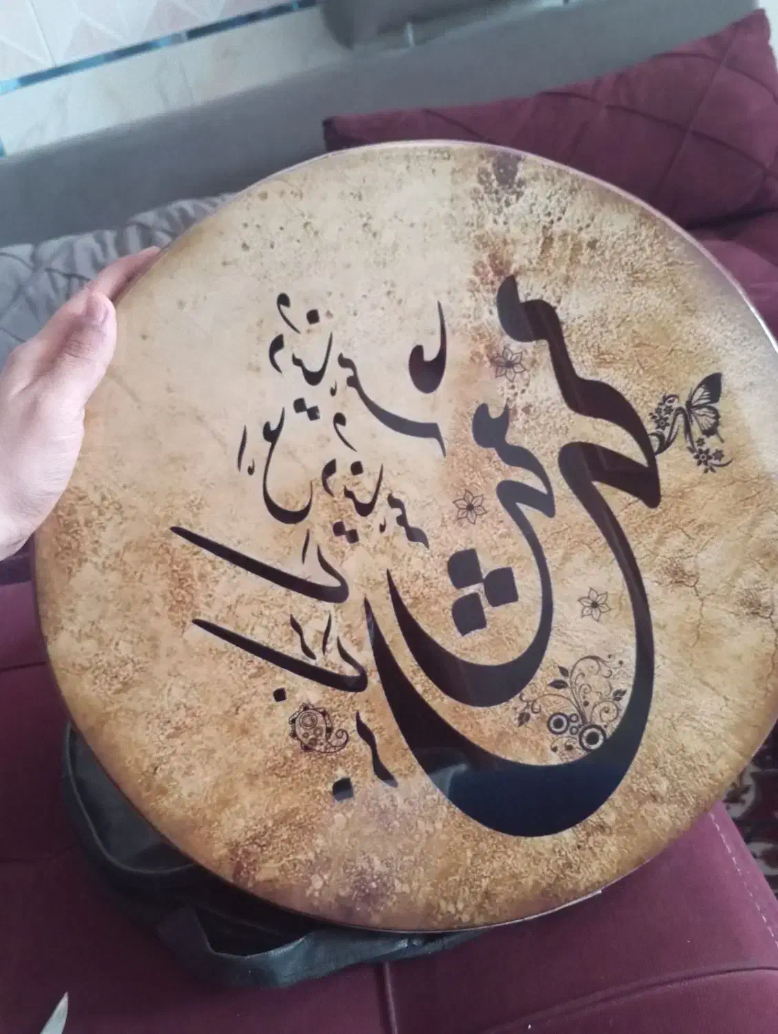 دف هاتف|سازهای سنتی|زابل, |دیوار
