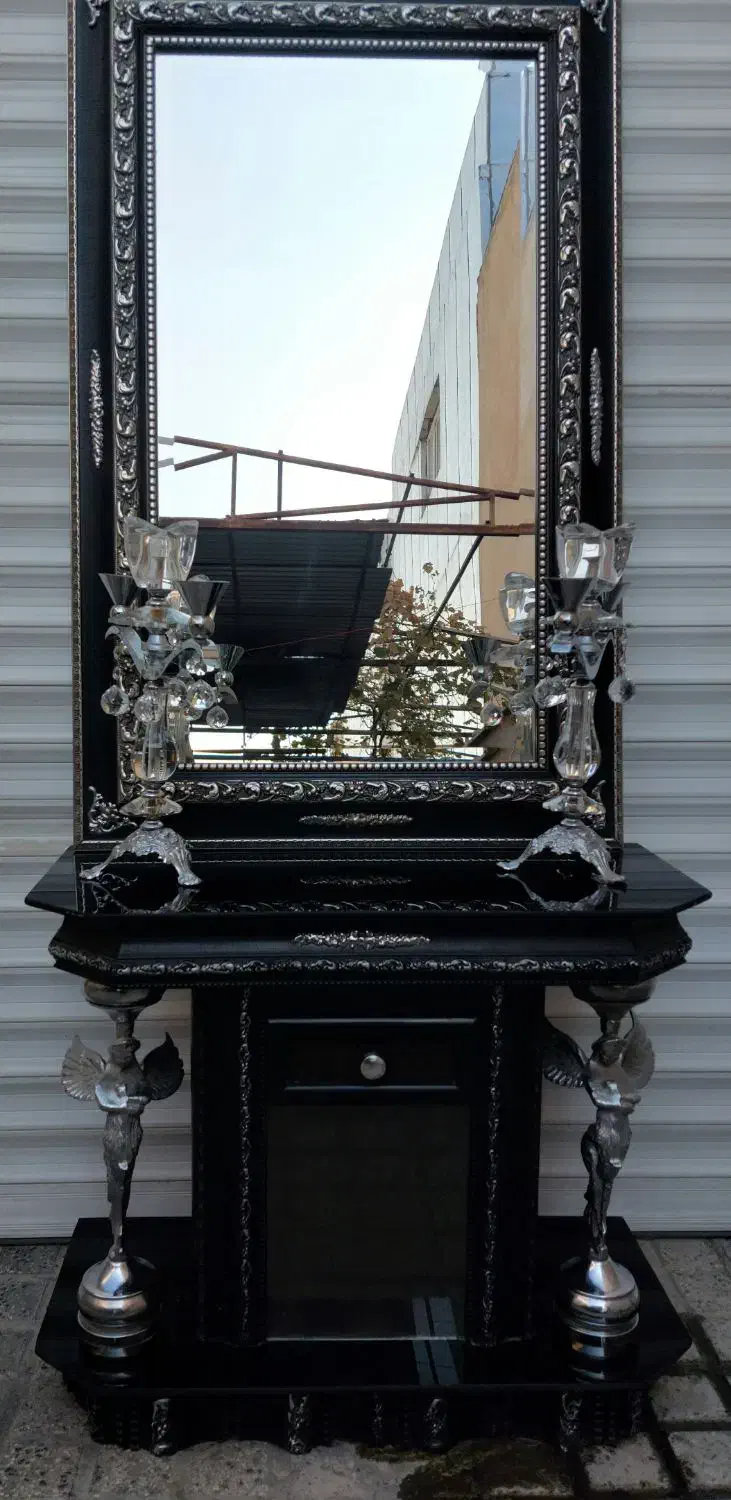 آیینه و کنسول و شمعدان|بوفه، ویترین، کنسول|اندیشه, اندیشه فاز ۵|دیوار