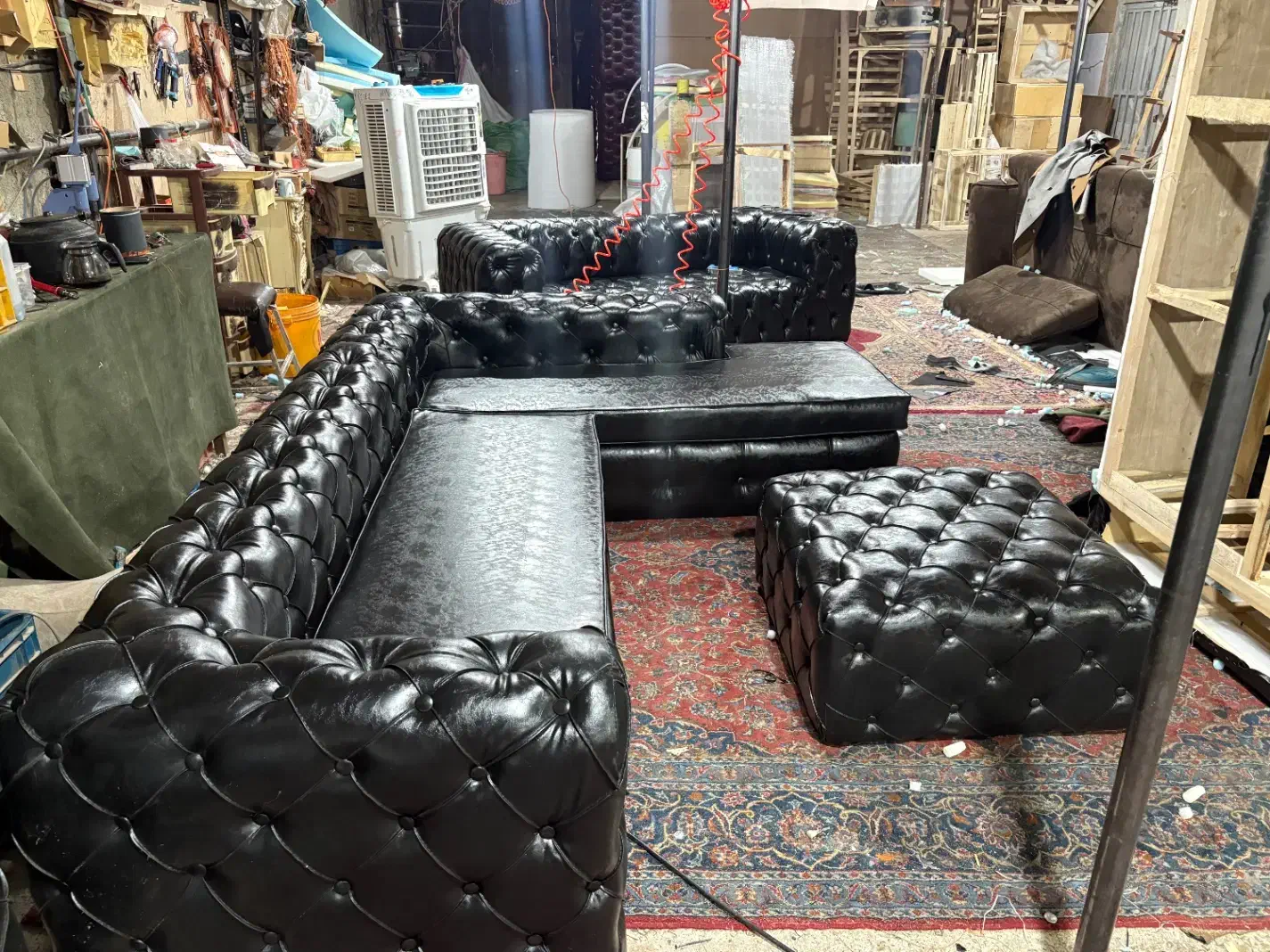 مبل ال چستر کف دوبل|مبلمان خانگی و میز عسلی|تهران, یافتآباد|دیوار