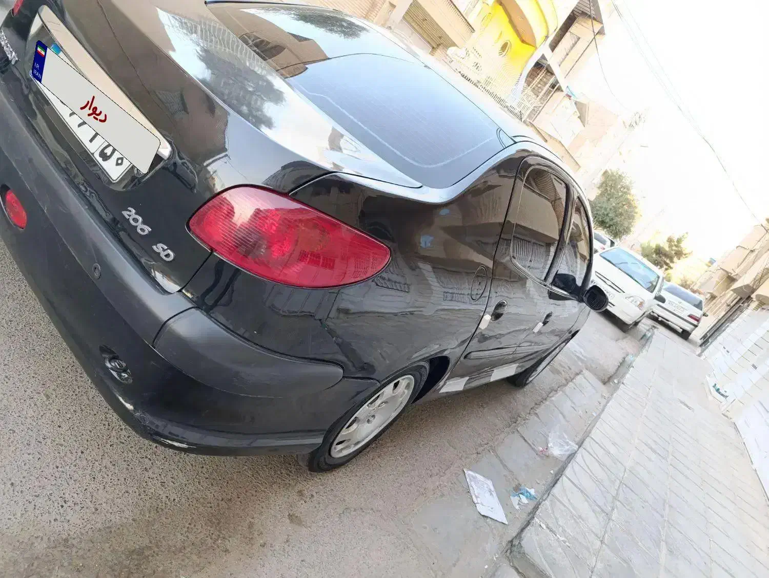 ۲۰۶ sd تیپ ۵ درجه یک|خودرو سواری و وانت|قم, آزادگان|دیوار