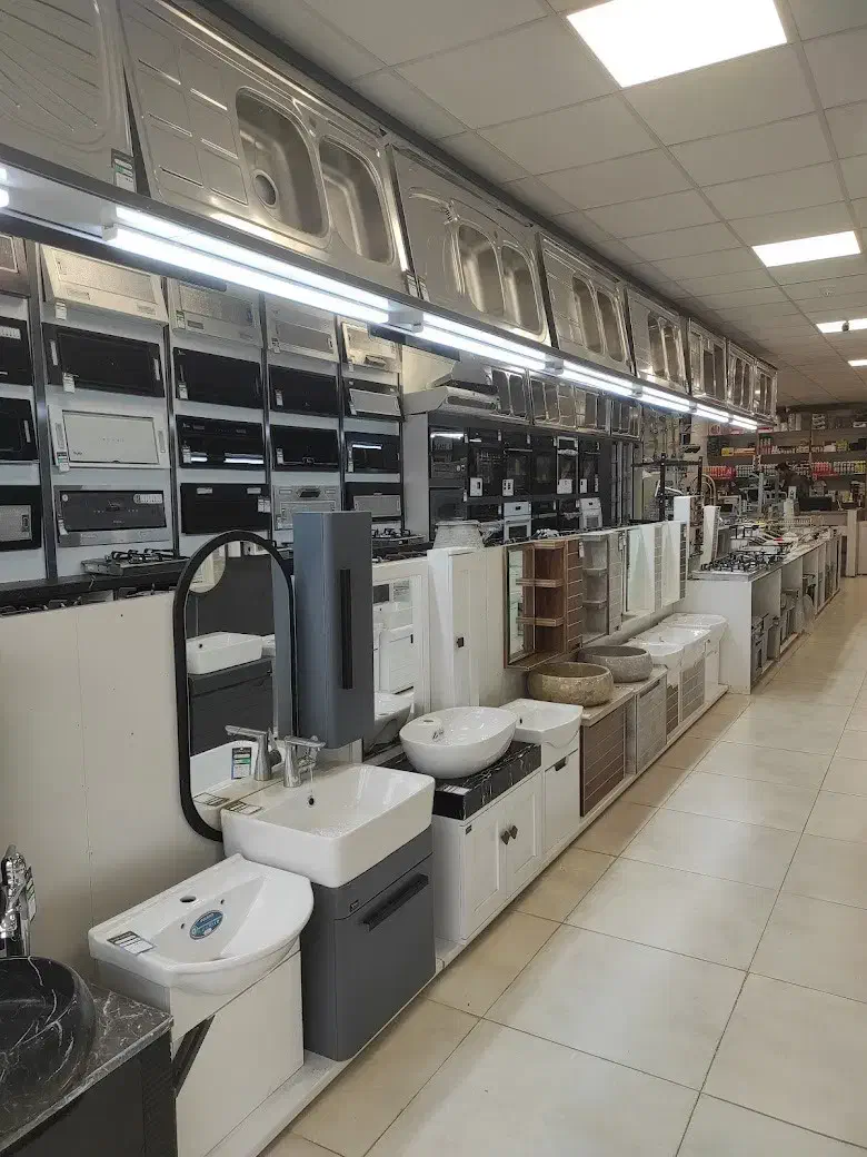 سینک هود گاز فر و روشویی توالت فرنگی یراق و صفحه|مصالح و تجهیزات ساختمان|قزوین, |دیوار