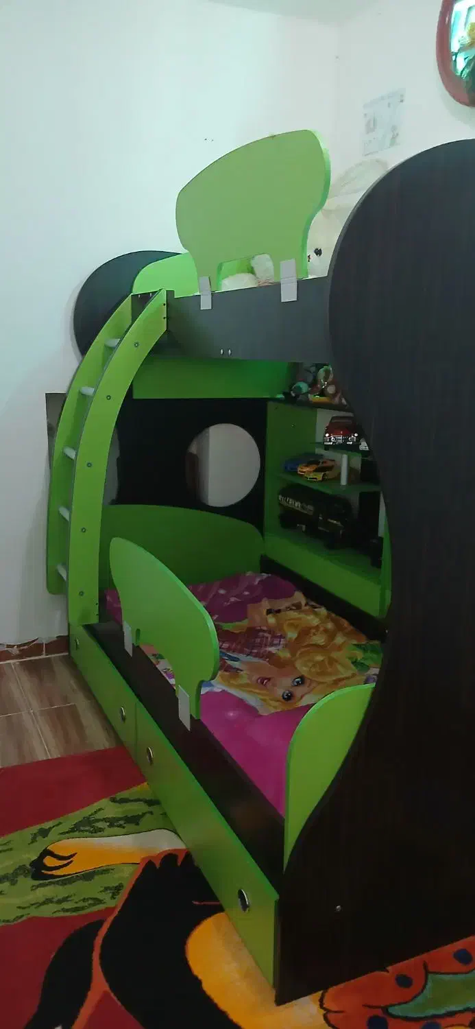 تخت خواب دوطبقه|تخت و سرویس خواب|جوانرود, |دیوار