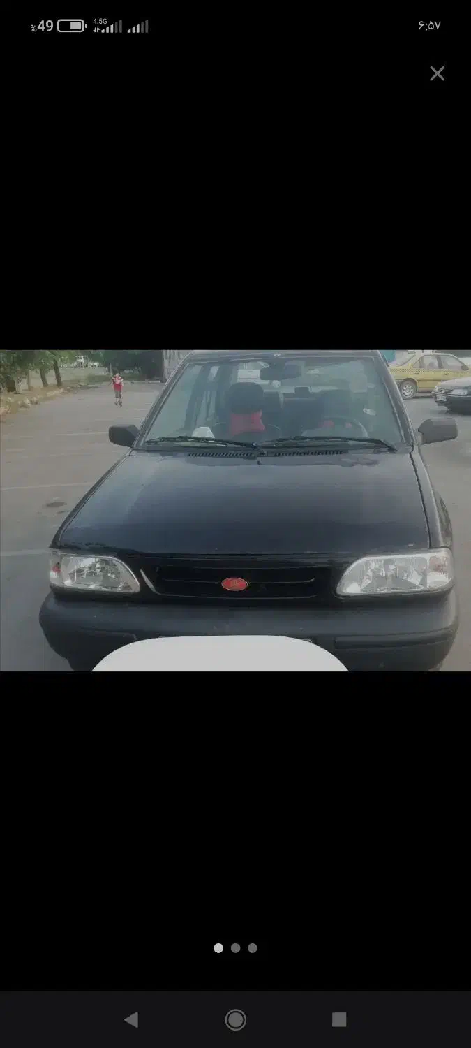 پراید مشکی|خودرو سواری و وانت|گرگان, |دیوار