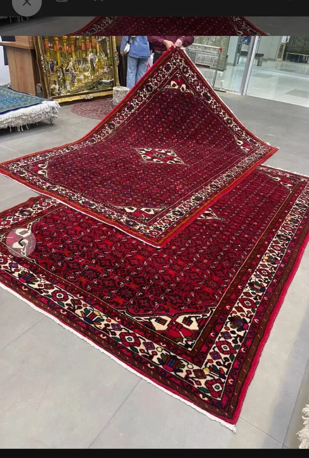 فرش دستبافت همدان|فرش|قم, زنبیل آباد|دیوار