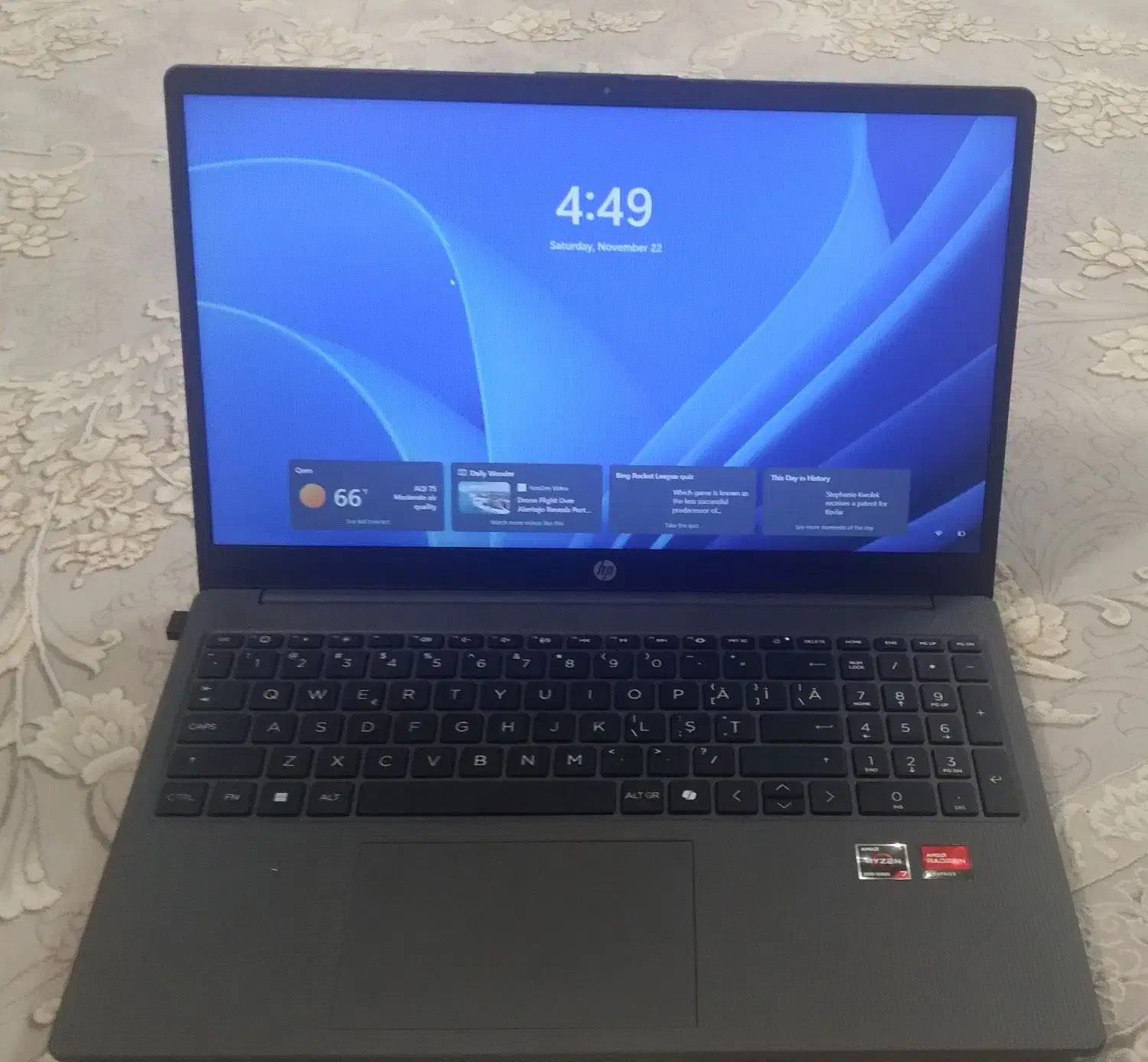 لپتاب گیمینگ hp همراه موس و کول پد|رایانه همراه|قم, پردیسان|دیوار