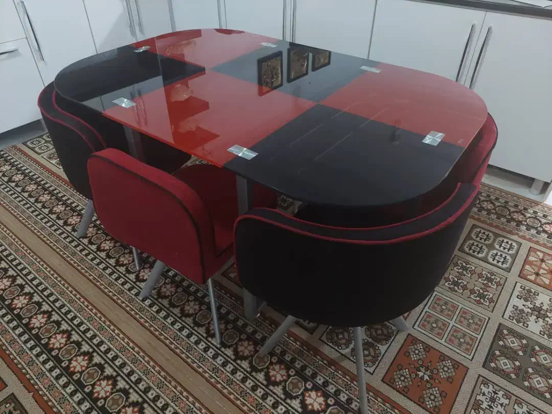 میز نهارخوری ۶ نفره|میز و صندلی غذاخوری|دره شهر, |دیوار