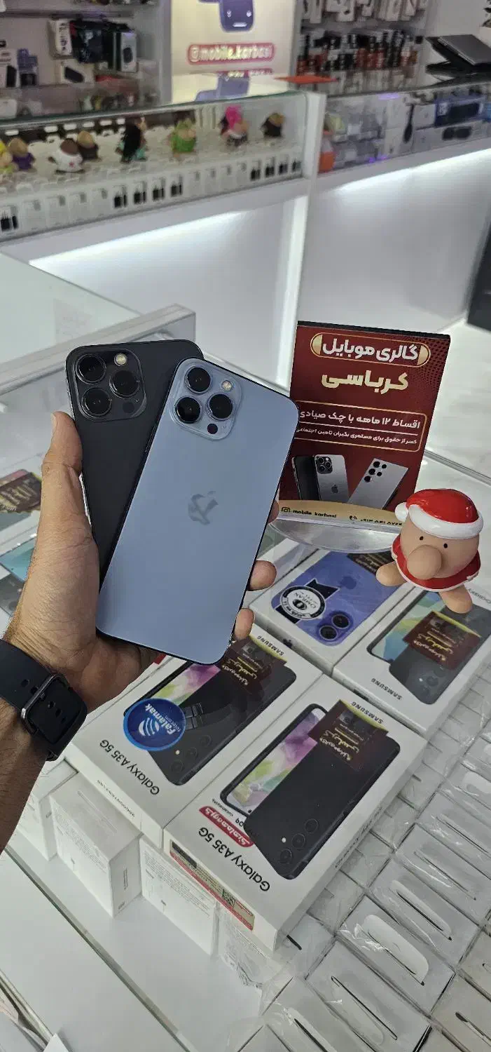 آیفون 13pro max(۱۲ماهه، موبایل کرباسی)|موبایل|کرمان, |دیوار