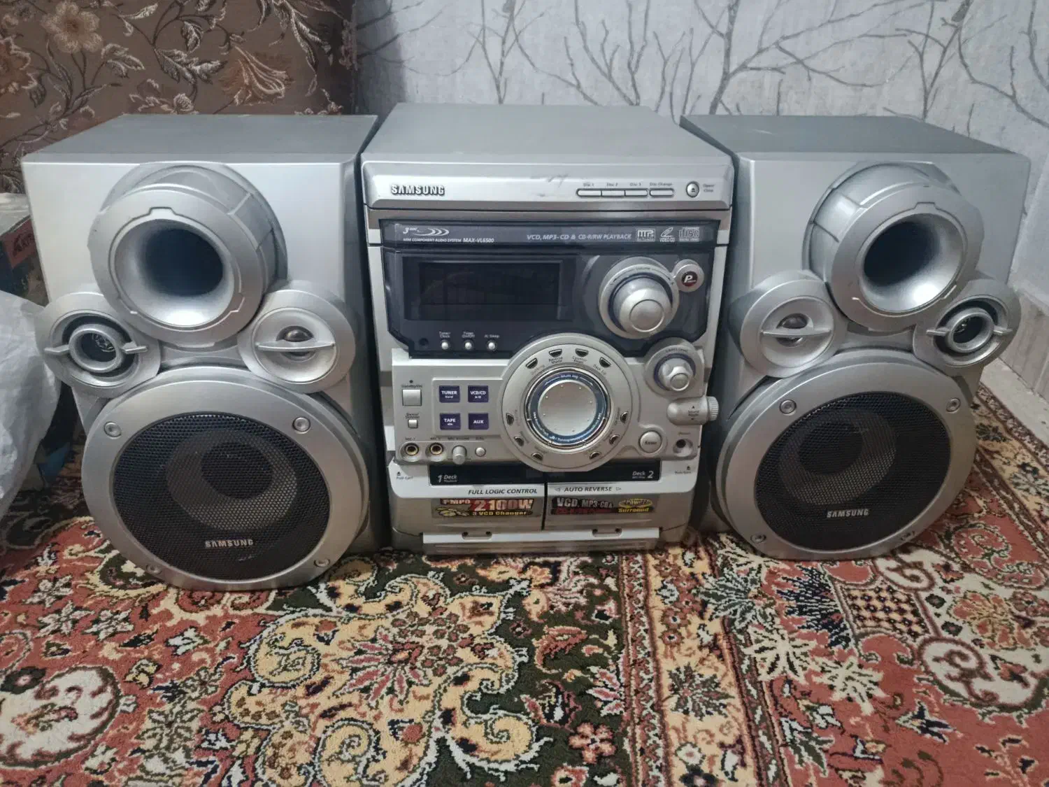 ذبط ۳دیسک سامسونگ در حد|سیستم صوتی خانگی|پرند, فاز ۲|دیوار