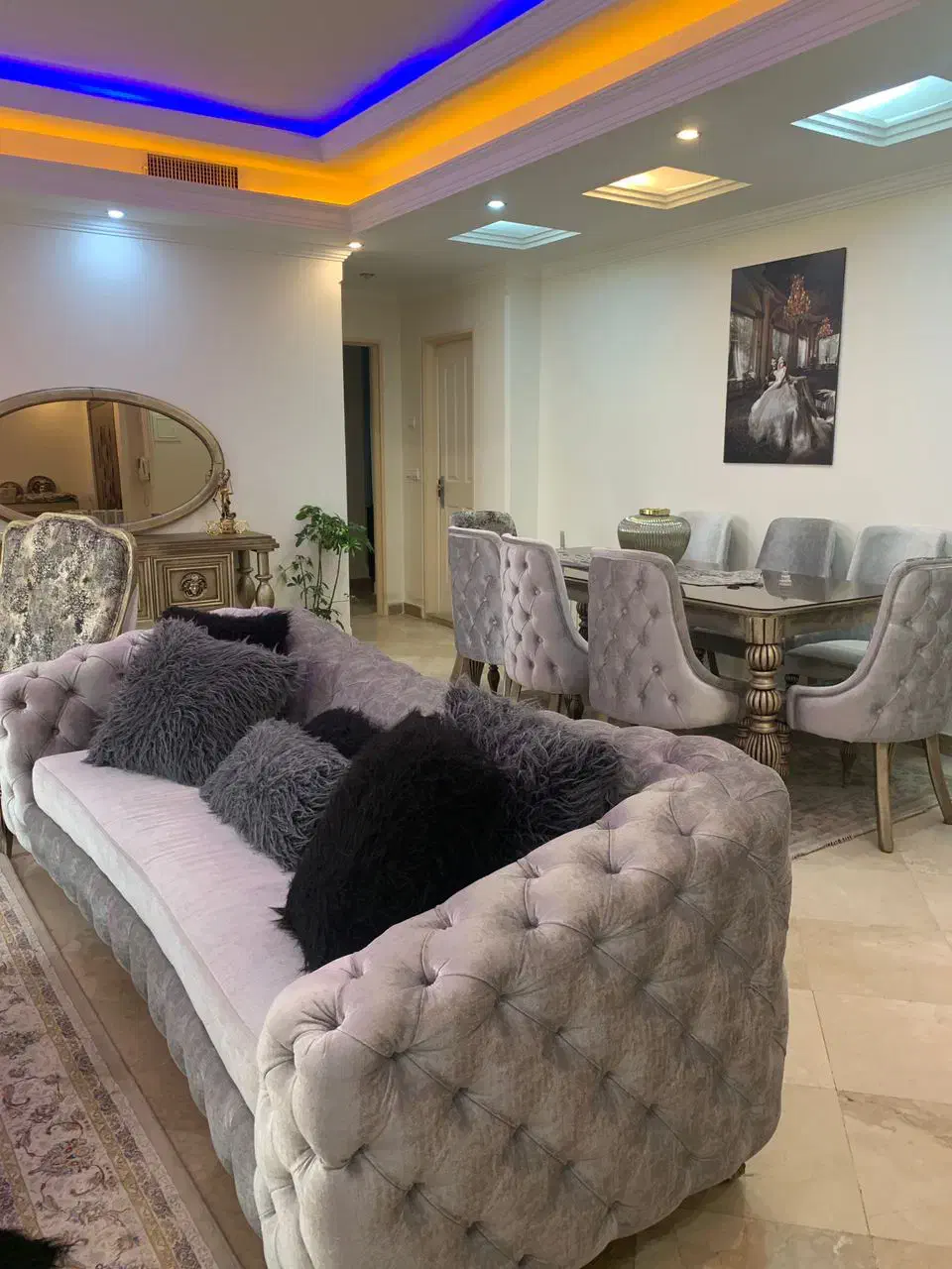 واحد ۹۵ متری ۲ خواب فول گلچین فقط زوج