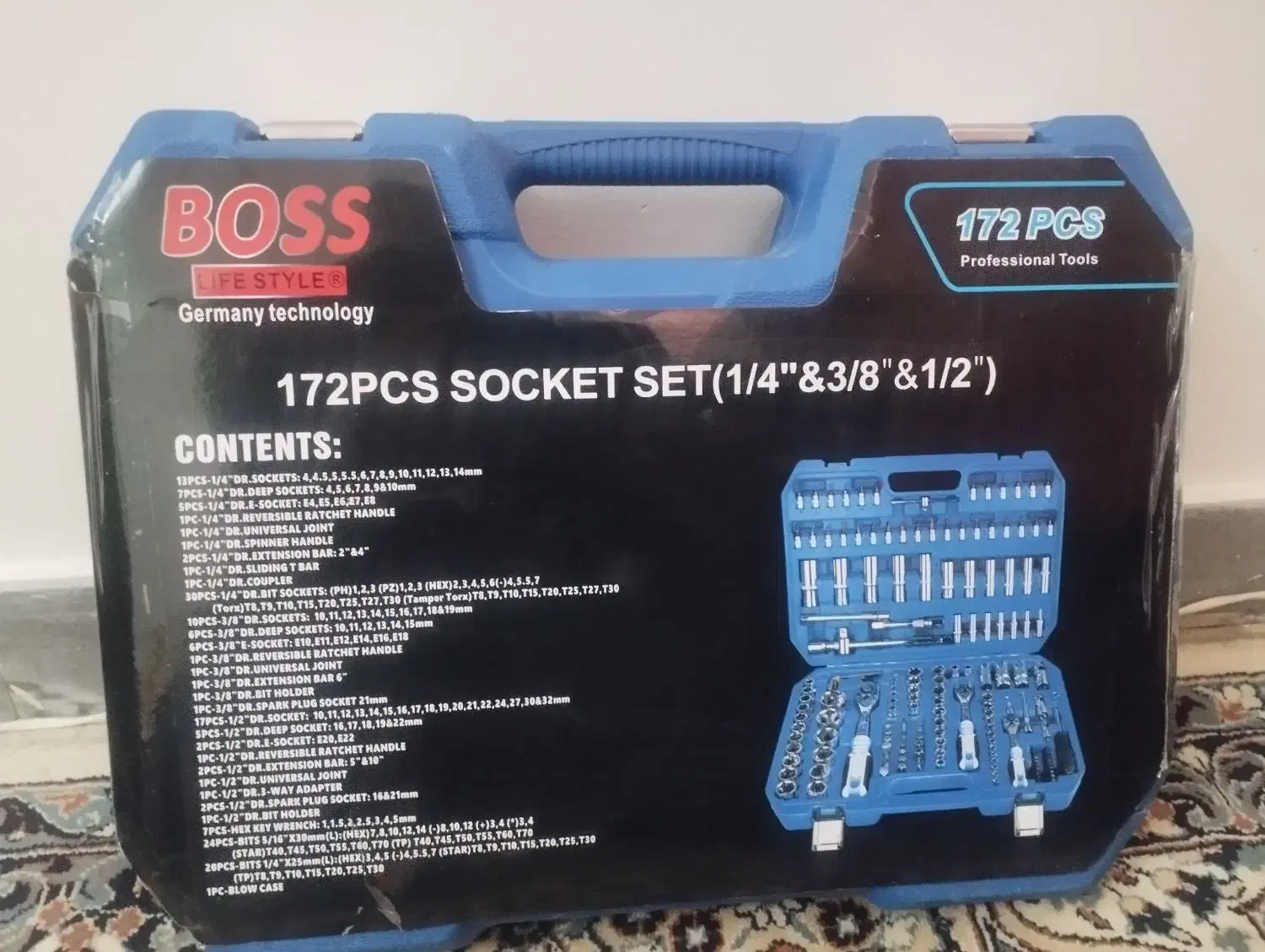 جعبه بکس 172 پارچه|ابزارآلات|تهران, جوادیه تهرانپارس|دیوار