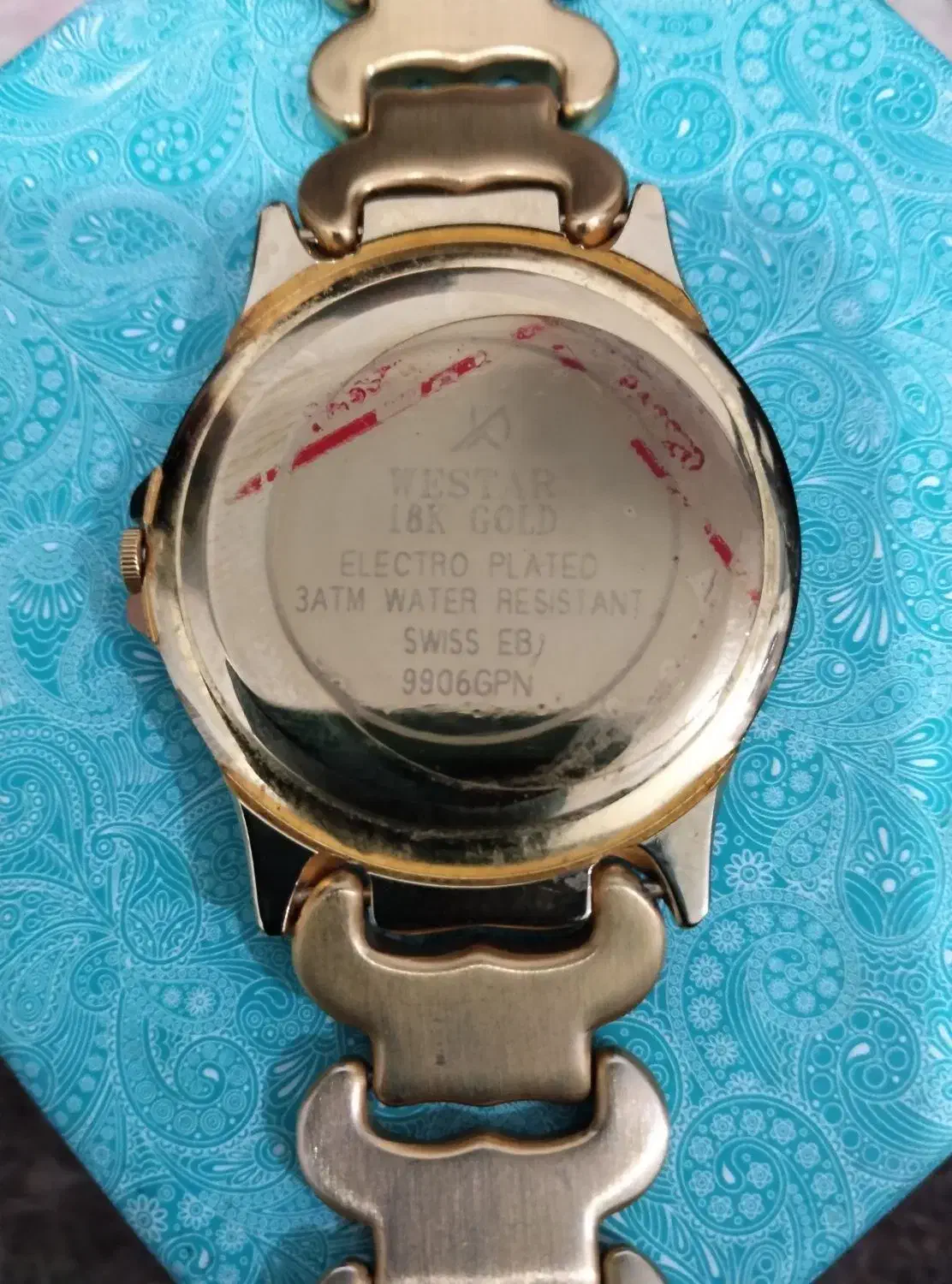 ساعت دورطلای 18برنداصلی وستار|ساعت|اهواز, یوسفی|دیوار