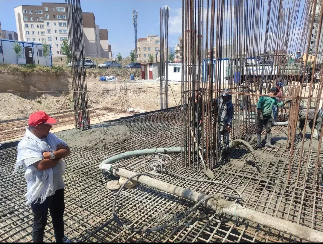 پمپ بتن زمینی بهزاد با اکیب مجرب|خدمات پیشه و مهارت|اردبیل, |دیوار