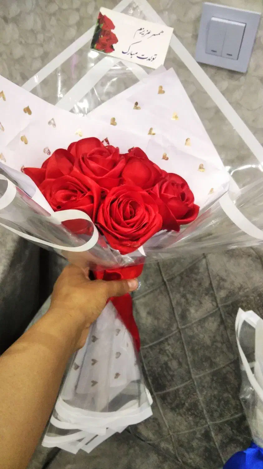 گل  ربانی. درهمه رنگ|گل مصنوعی|قدس, شهر‌قدس|دیوار