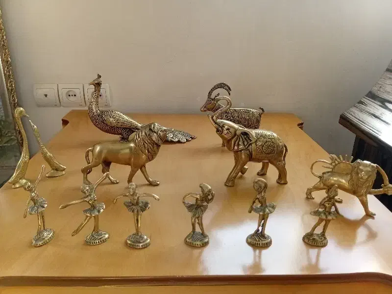 ظرف و مجسمه برنز|مجسمه، تندیس، ماکت|خرمآباد, |دیوار