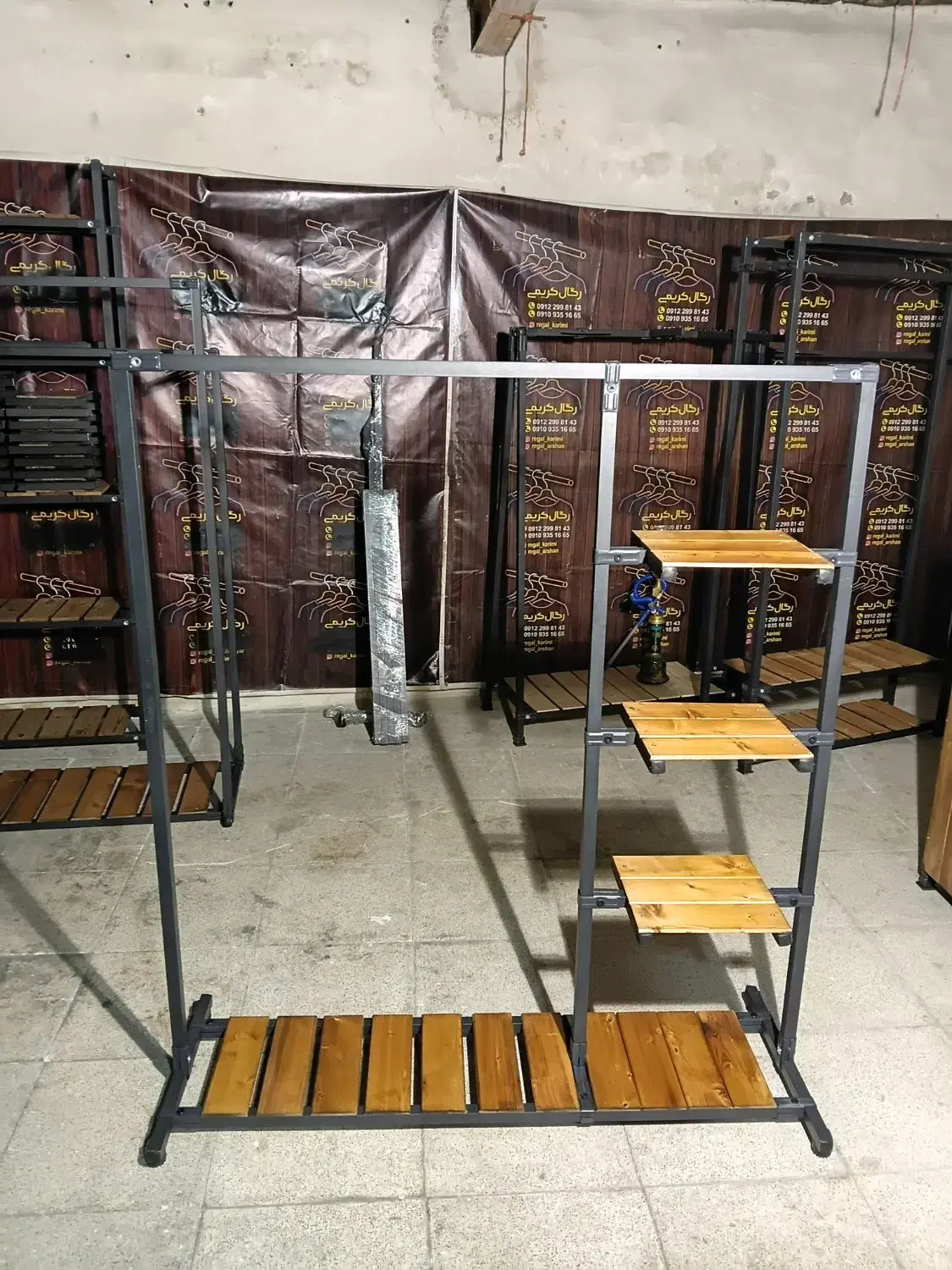 جاکفشی کند عمده تک رگال لباس خانگی قفسه بندی کد510|جاکفشی، کمد، دراور|تهران, شهرک رضویه|دیوار