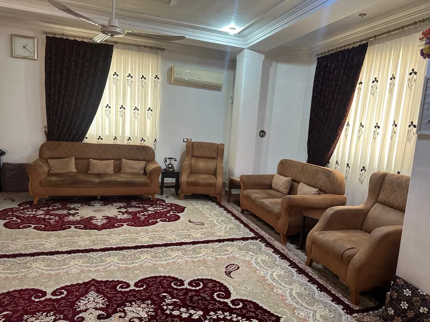 مبل ۹نفره|مبلمان خانگی و میز عسلی|ساری, |دیوار