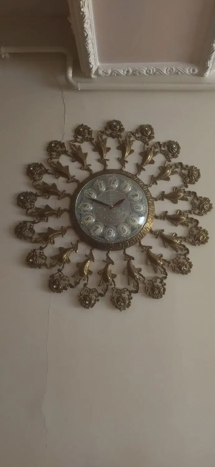 ساعت دیواری برنز|ساعت دیواری و تزئینی|مراغه, |دیوار