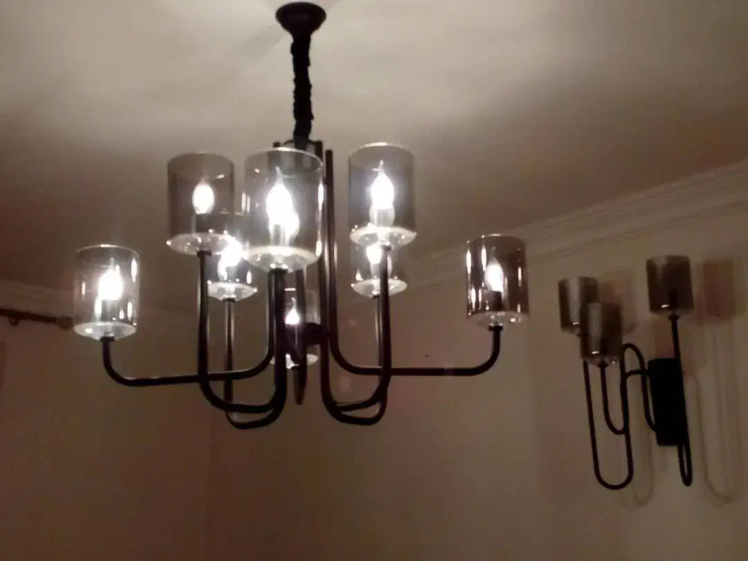 لوستر با دیوار کوب|لوستر و چراغ آویز|تهران, جیحون|دیوار